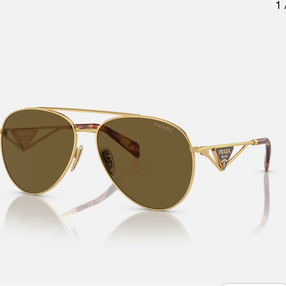 Prada Aviator sunglasses - like new - Picture 4 of 5